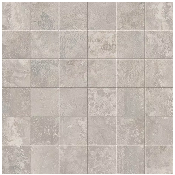 Milestone - 2"x2" Core LIGHT GREY Porcelain Mosaic Tile (Matte Finish)