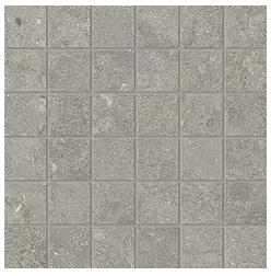 MILEstone - 2"x2" EcoStone Cross-Cut FOSSIL Porcelain Mosaic Tile (Matte Finish)