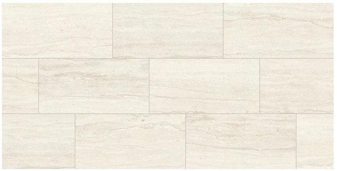 MILEstone - 12"x24" EcoStone Vein-Cut FOG Porcelain Tile (Matte Finish - Rectified Edge)