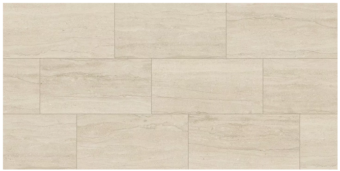 MILEstone - 12"x24" EcoStone Vein-Cut JUTE Porcelain Tile (Matte Finish - Rectified Edge)