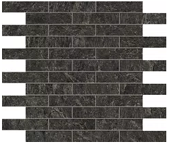 MILEstone - 1"x4" Farmhouse Living SLATE Porcelain Brick Mosaic Tile (Matte Finish)