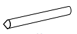 Equipe - 1/2"x8" Artisan ALABASTER Ceramic Wall Jolly Trim (Glossy Finish)