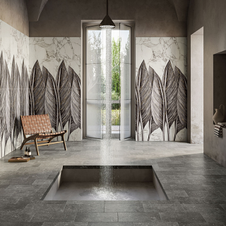 Serenissima (Cir Ceramiche) - Di Pietra ARDENNE NERO Modular Mix Porcelain Tile (Matte Finish)
