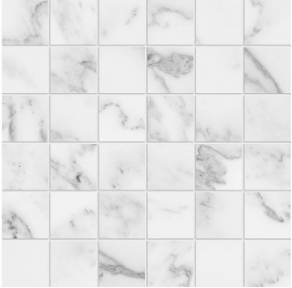 Anatolia - 2"x2" Lumino BIANCO Porcelain Mosaic Tile (Matte Finish - 12"x12" Sheet)