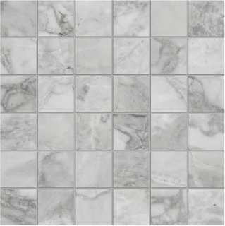 Anatolia - 2"x2" Lumino GRIGIO Porcelain Mosaic Tile (Matte Finish - 12"x12" Sheet)