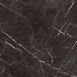 Unicom Starker - 12"x12" Marmorea NERO MARQUINA Porcelain Tile (Satin Finish - Rectified Edges)