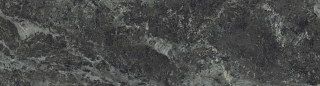 Unicom Starker - 4"x24" Marmorea VERDE ALPI Porcelain Tile (Satin Finish - Rectified Edges)