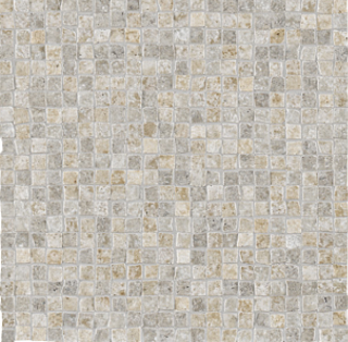 Unicom Starker - 1/2"x1/2" Dordogne MIX B Porcelain Mosaic Tile (Matte Finish - 12"x12" Sheet)
