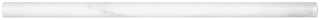 5/8"x12" Bianco Venatino Honed Marble Pencil Molding