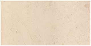 3"x6" Berkshire Crema Honed Marble Tile