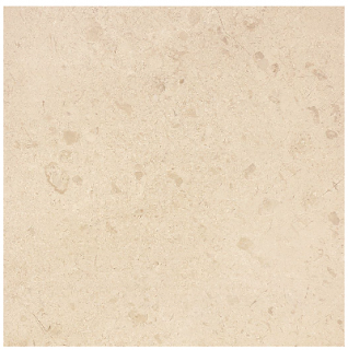 12"x12" Berkshire Crema Honed Marble Tile