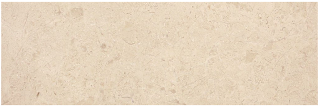 6"x18" Berkshire Crema Honed Marble Tile