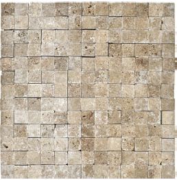 Noce Travertine Split Face Cambria Strip