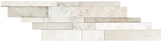 Cambria Strips Ivory Travertine Honed Panel