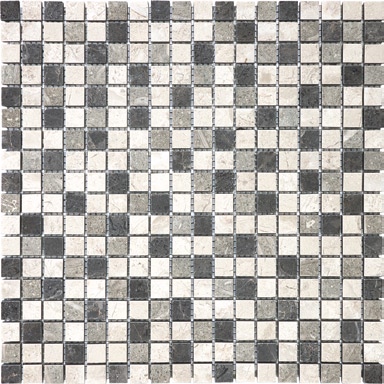 Anatolia - 5/8"x5/8" Chai Blend Mosaic Tile (12"x12" Sheet)