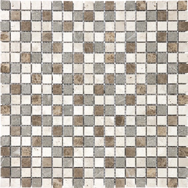 Anatolia - 5/8"x5/8" Countryside Blend Mosaic Tile (12"x12" Sheet)