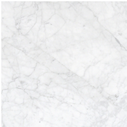 12"x12" Bianco Carrara Honed Marble Tile