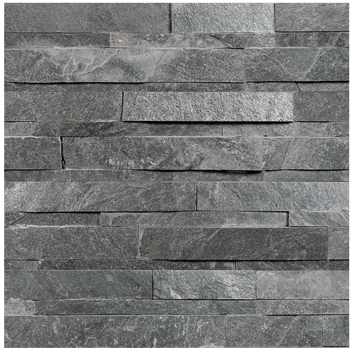 6"x24" Astro Silver Quartzite Ledger Stone Panel