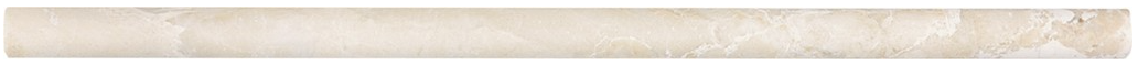 5/8"x12" Impero Reale Honed Marble Pencil Molding