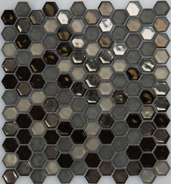 Milstone - New Haven Hexagon Mosaic 3002729 (11"x11.69" Sheet)
