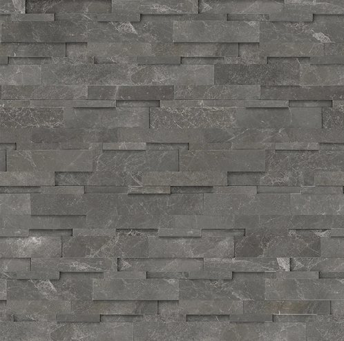 6"x24" Carbon Slate Ledger Stone Panel