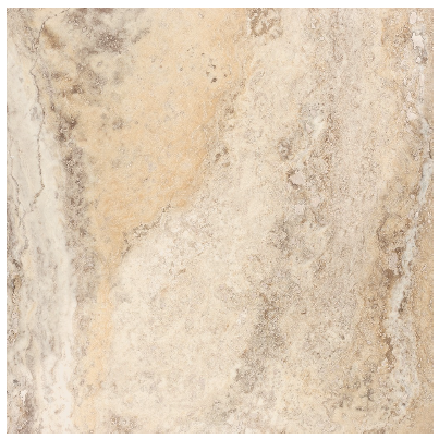 12"x12" Picasso Travertine Filled & Honed Tile