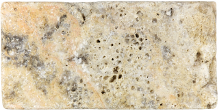3"x6" Scabos Tumbled Travertine Tile