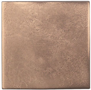 Questech - 4"x4" Cast Metal Antique Bronze Soho Tile (12 piece pack)