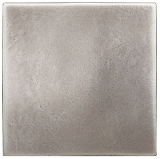 Questech - 4"x4" Cast Metal Brushed Nickel Soho Tile (12 piece pack)