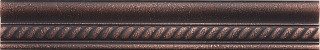 Questech - 2"x12" Cast Metal Dark Oil Rubbed Bronze Rope Ogee Molding