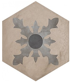 Marca Corona - 8"x8" Terra Cardinale Deco F Hexagon