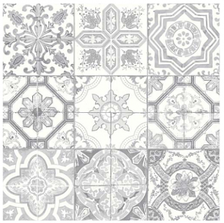 Anatolia Tile - 8"x8" Marrakesh Grey Mix Matte Porcelain Tile