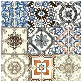 Anatolia Tile - 8"x8" Marrakesh Color Mix Matte Porcelain Tile