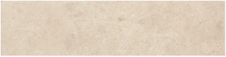 6"x24" Allure Crema Honed Marble Tile