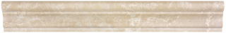 2"x12" Allure Crema Polished Marble Chair Rail Molding