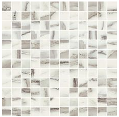 Happy Floors - 1"x1" Italia Natural Mosaic (12"x12" Sheet)