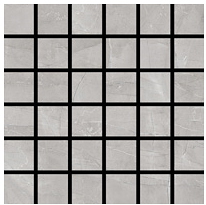 Happy Floors - 2"x2" Valencia Grey Mosaic (12"x12" Sheet)