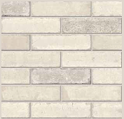 Marca Corona - 3"x12" BrickLane White Porcelain Tile