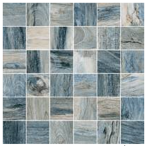 Happy Floors - 2"x2" Citrus Ocean Natural Mosaic (12"x12" Sheet)