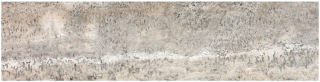 3"x9" Silver Ash Veincut Filled & Honed Travertine Tile