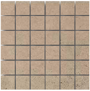 Marazzi - 2"x2" Modern Formation CANYON TAUPE Mosaic (Matte Finish - 12"x12" Sheet)