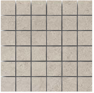 Marazzi - 2"x2" Modern Formation HEADLAND FOG Mosaic (Matte Finish - 12"x12" Sheet)