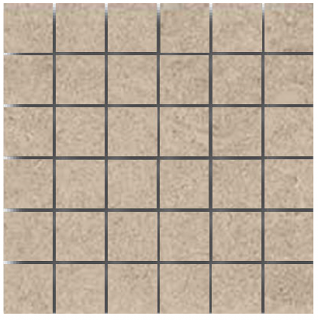 Marazzi - 2"x2" Modern Formation OVERLAND BEIGE Mosaic (Matte Finish - 12"x12" Sheet)