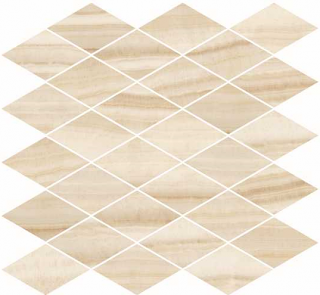 Happy Floors - Onyx Honey Rhomboid Polished Mosaic Tile (12-1/2"x13-1/2" Sheet)