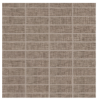 Marazzi - 1"x3" Alterations Woven Slate Stacked Mosaic Tile