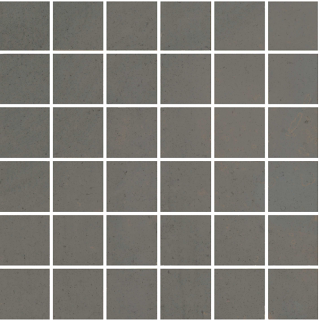 Happy Floors - 2"x2" Iron Taupe Mosaic Tile (12"x12" Sheet)