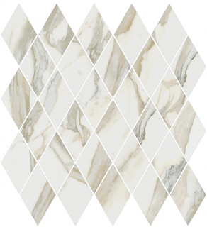 Happy Floors - Stratus Oro Rhomboid Natural Mosaic Tile (12-1/2"x13-1/2" Sheet)