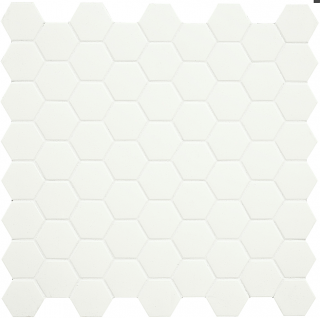 Terratinta - Hexa 1-1/2" Lemon Sorbet Hexagon Matte Porcelain Mosaic Tile TTHX05MHN