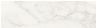 Happy Floors - 3"x12" Crystal Glossy White Tile 6252-A (Rectified Edges)