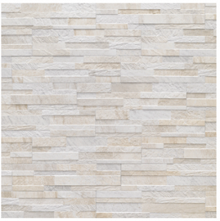 Rondine - 6"x24" Cubics White Porcelain Wall Tile J86620